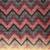 Multi geometric printed poly silk casual saree with blouse piece