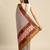 Purple printed satin fashion saree with blouse piece