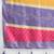 Purple printed blended cotton designer saree with blouse piece