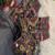 Women black heavy mirror work navratri blouse | gamthi embroidery italian silk choli