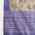 Beige printed blended cotton designer saree with blouse piece