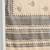 Cream printed blended cotton designer saree with blouse piece