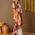 Off white printed art silk traditional saree with blouse piece