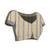 Multi printed silk blend ethnic saree with blouse piece