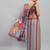 Grey printed blended cotton designer saree with blouse piece