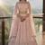 Baby Pink Sequins Embroidered Lehenga Choli with Net Dupatta