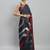 Silver printed satin fashion saree with blouse piece