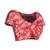 Multi plain satin designer saree with blouse piece