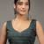 Green elegant printed georgette saree with blouse piece