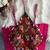 Women's rani pink navratri blouse | kutchi embroidered noodles strap choli | hand mirror work cotton blouse