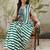 Green printed satin fashion saree with blouse piece