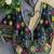 Women's green real mirror work navratri blouse | heavy beads embroidered italian silk choli