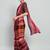 Pink printed satin fashion saree with blouse piece