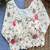 Off white floral embroidered cotton designer readymade saree blouse for women festive ethnic wear