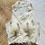 Off white embroidered cotton designer sleeveless readymade saree blouse for women festive party wear
