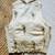 Off white embroidered cotton designer sleeveless readymade saree blouse for women festive party wear