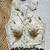 Off white zari embroidered cotton designer sleeveless readymade saree blouse for women festive wear