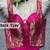 Rani zari woven jacquard silk designer readymade saree blouse for women wedding party wear
