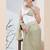 Olive printed chiffon festive wear saree with blouse piece