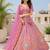 Wedding & Sangeet Wear Purple Crush Silk Lehenga with Embroidered Blouse