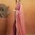 Pink plain satin designer saree with blouse piece