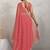 Red elegant printed georgette saree with blouse piece