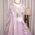 Lavender Scattered Bead Floral Buta Work Fendy Silk Flared Lehenga Choli with Blouse | Fully Stitched