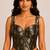 Black zari woven jacquard silk designer readymade saree blouse for women wedding party wear