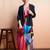 Pink printed satin fashion saree with blouse piece