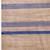Blue elegant printed silk cotton saree with blouse piece