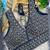 Navy blue heavy embroidered silk bridal blouse for women | designer sequin work readymade saree blouse