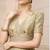 Banarasi Brocade Jumpsuit | Pista Gold Party Wear Ethnic Suit