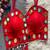 Red real mirror work cotton blouse for women | designer sleeveless back open navratri garba