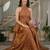 Brown classy fandy top sharara