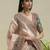Pink Satin Heavy Embroidery Sequence work Bridal Lehenga Choli with Dupatta For Women