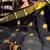Black color art silk blend sarees with blouse