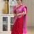 Multicolor art silk blend sarees with blouse