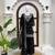 Black georgette thread with sequence plazzo suit