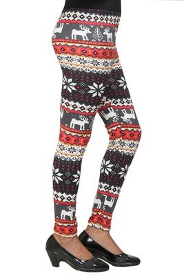 Manmandir Soft Fabric Traditional Printed Leggings 2