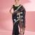 Black  premium kota doria silk saree with zari work