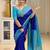 Multicolor art silk blend sarees with blouse