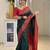 Multicolor art silk blend sarees with blouse