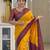 Multicolor art silk blend sarees with blouse