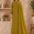 Pure cotton floral print yellow kurta & pant with dupatta set for women