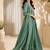 Pure cotton floral print sea green kurta & pant with dupatta set for women