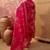 Pink cotton printed kurta & trousers with dupatta set for women