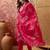 Pink cotton printed kurta & trousers with dupatta set for women