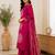 Pure cotton floral print pink kurta & pant with dupatta set for women