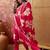 Pink cotton floral print kurta & trousers with dupatta set for women