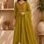 Pure cotton floral print yellow kurta & pant with dupatta set for women